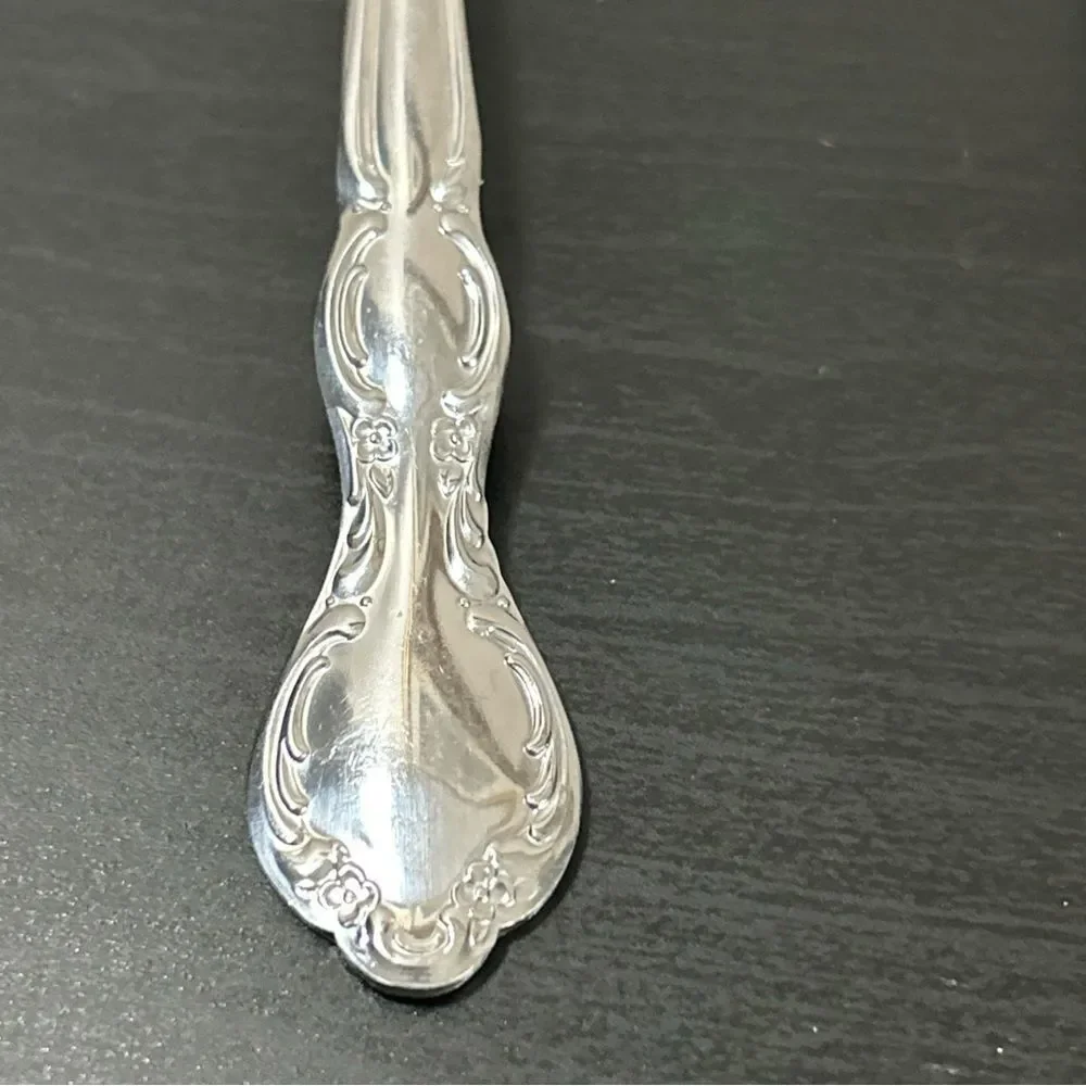 WM Rodger’s & Son Royal Manor Stainless 2 Serving Forks  & Ice Tea Spoon
